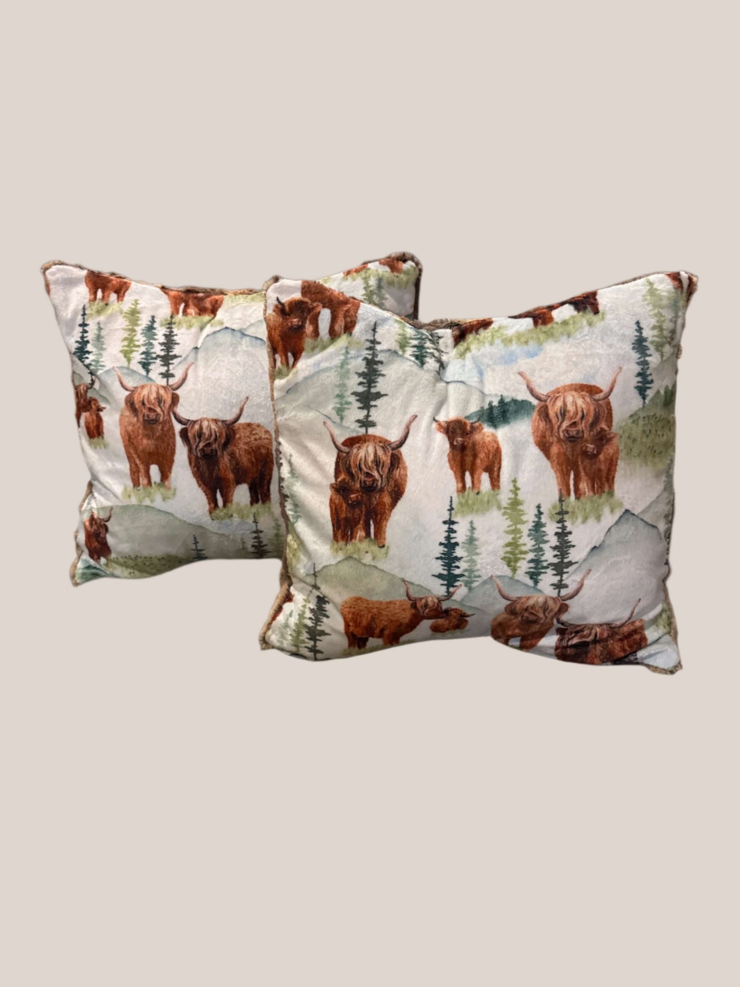 Soft Highlander Accent Pillows