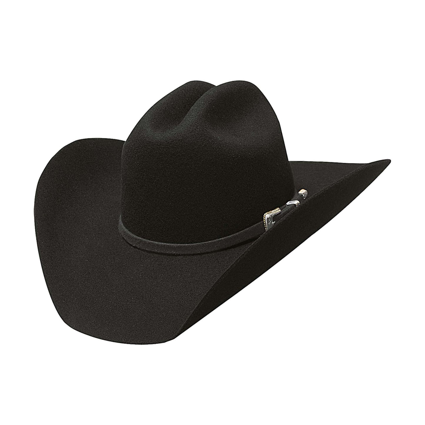Fly on down a back road with your buddies from back home (abiding all speed limits, of course) in the Back Roads hat from the signature Justin Moore collection. Back Roads is your classic wool cowboy hat, perfectly structured for a traditional feel. A three piece buckle set is the only adornment on this. Brim 4-1/4".