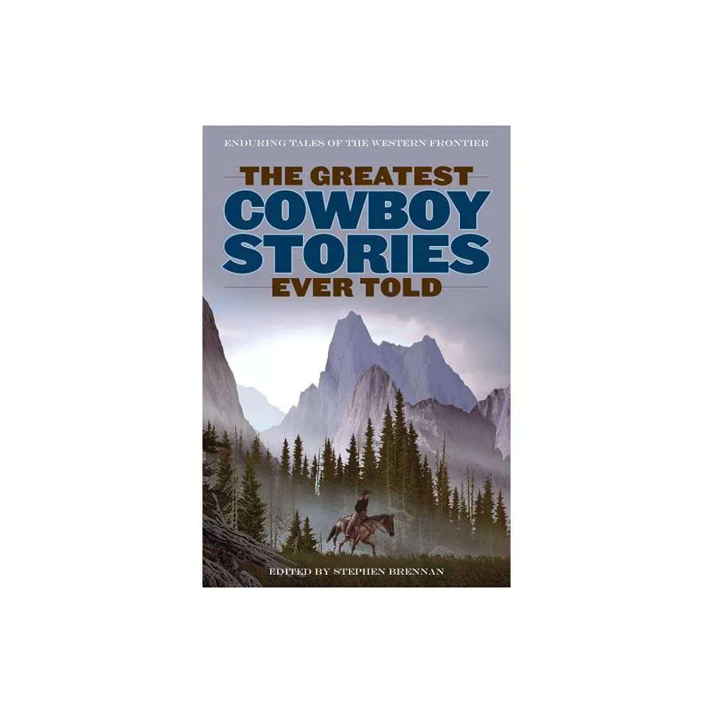 <span data-mce-fragment="1">The Greatest Cowboy Stories Ever Told </span><span data-mce-fragment="1">includes twenty-three exciting stories from a variety of contributors, such as Mark Twain, Karl May, Ned Buttline, O. Henry, Bret Harte, Stephan Krane, Frederic Remington, Zane Grey, Max Brand, and Owen Webster. Paperback</span>