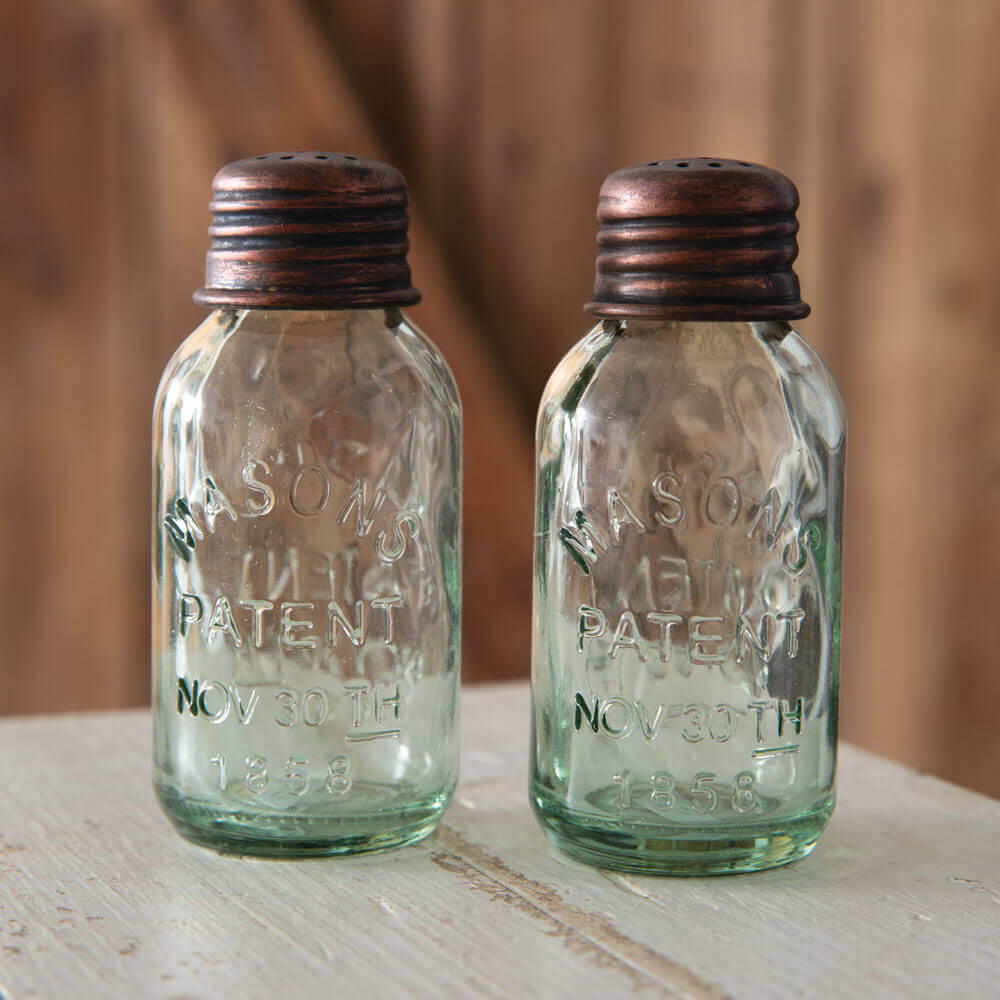 Copper Western Star Salt & Pepper Shakers