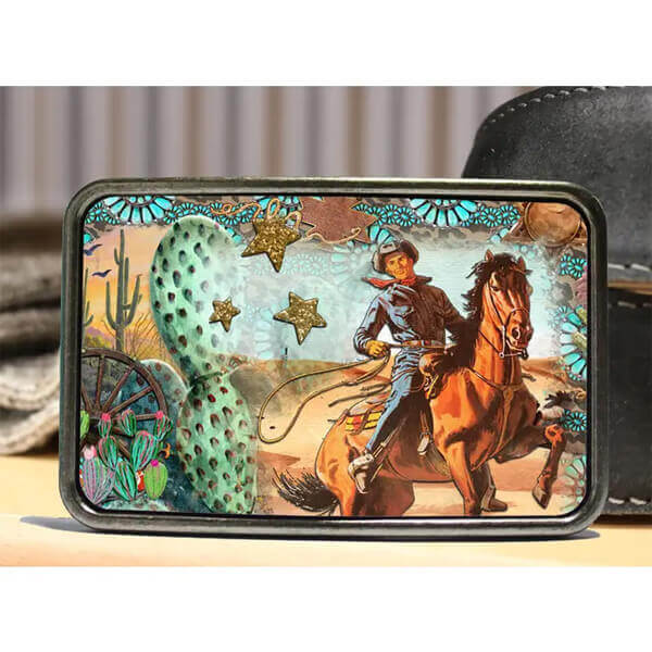Whimsy Western Belt Buckles USA