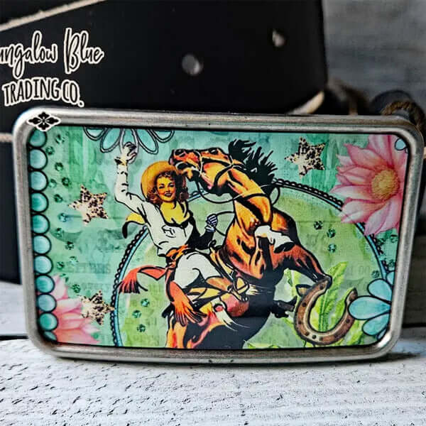 Whimsy Western Belt Buckles USA