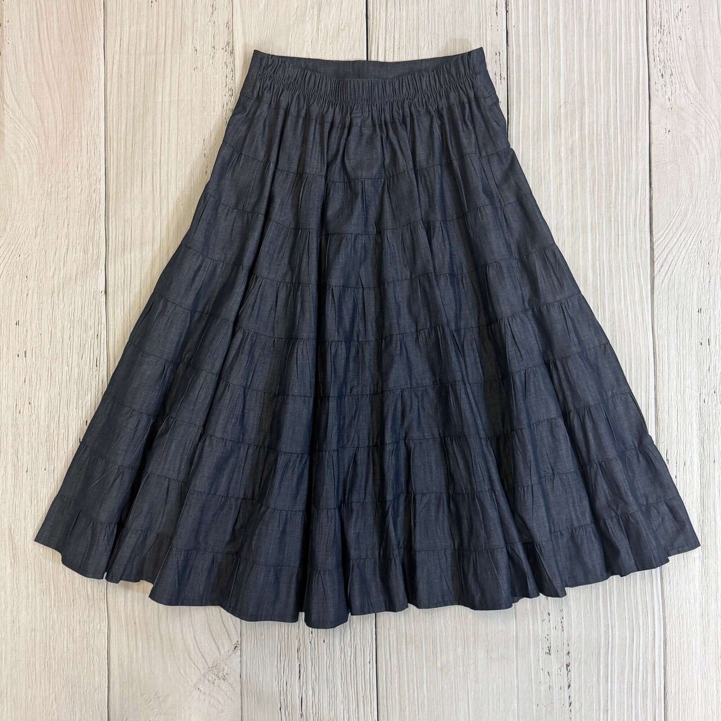 Denim Western Cowgirl Skirt USA