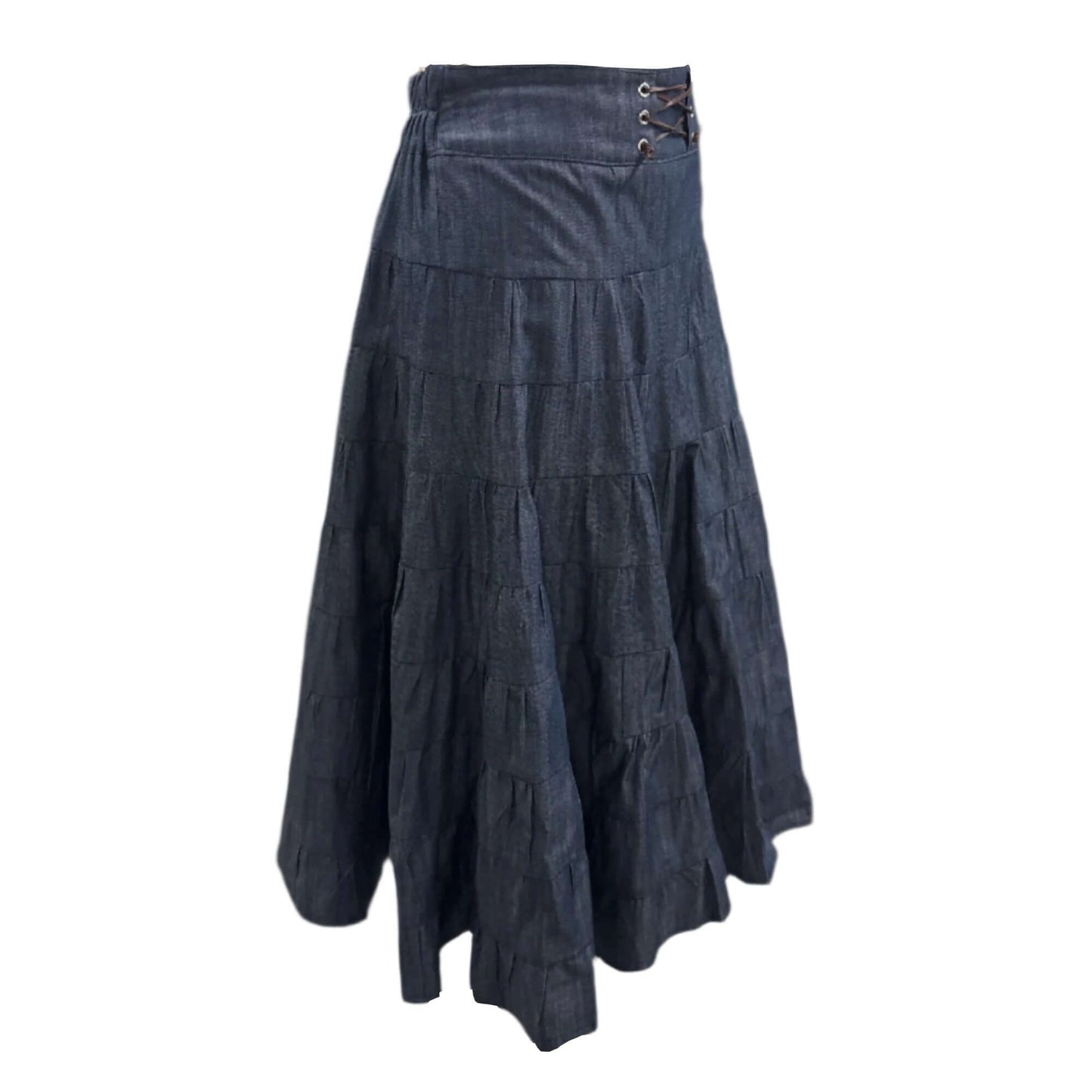 Denim Western Cowgirl Skirt USA