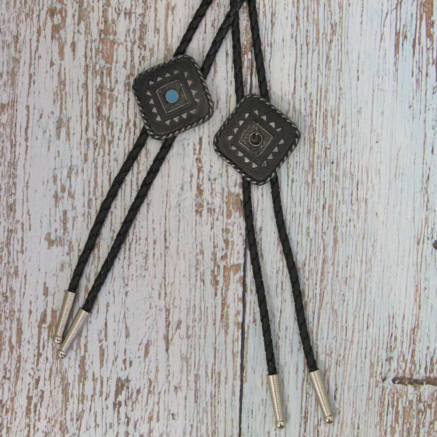 Diamond Shape Bolo Tie