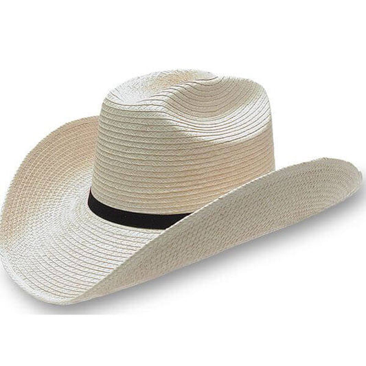 Palm leaf hats are crushable, washable and waterproof. Made in Guatemala from palm leaf grown there. These hats are extremely durable with comfortable elastic sweatbands, 5-6 strands of braid per inch. Medium fits (6 7/8 - 7 1/8)  Large fits (7 1/8 - 7 3/8). 4" Brim 4 1/4" Crown.