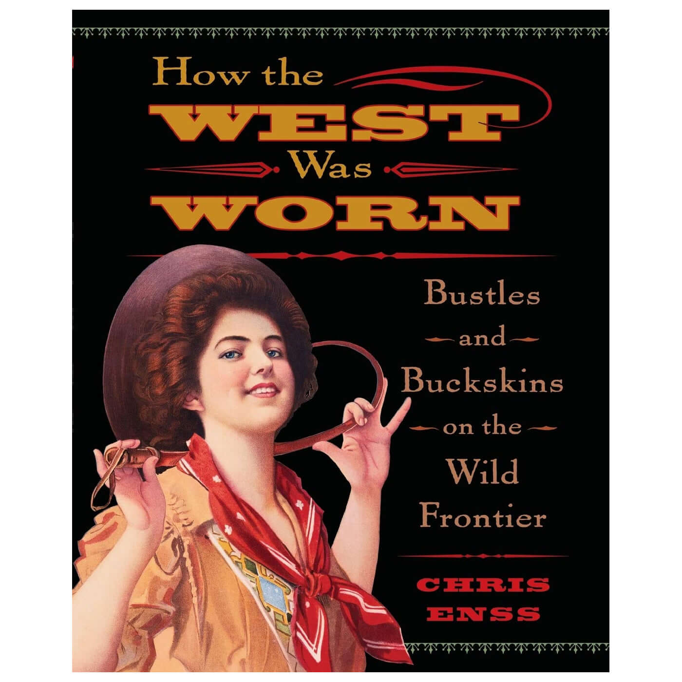 <span>This book has a lot of information and is easy to read. </span>How the West Was Worn<span> examines the innovative clothing of the old west. Learn how a cowboy's home state determined his style and how to distinguish an Indian tribe from their moccasins.</span>