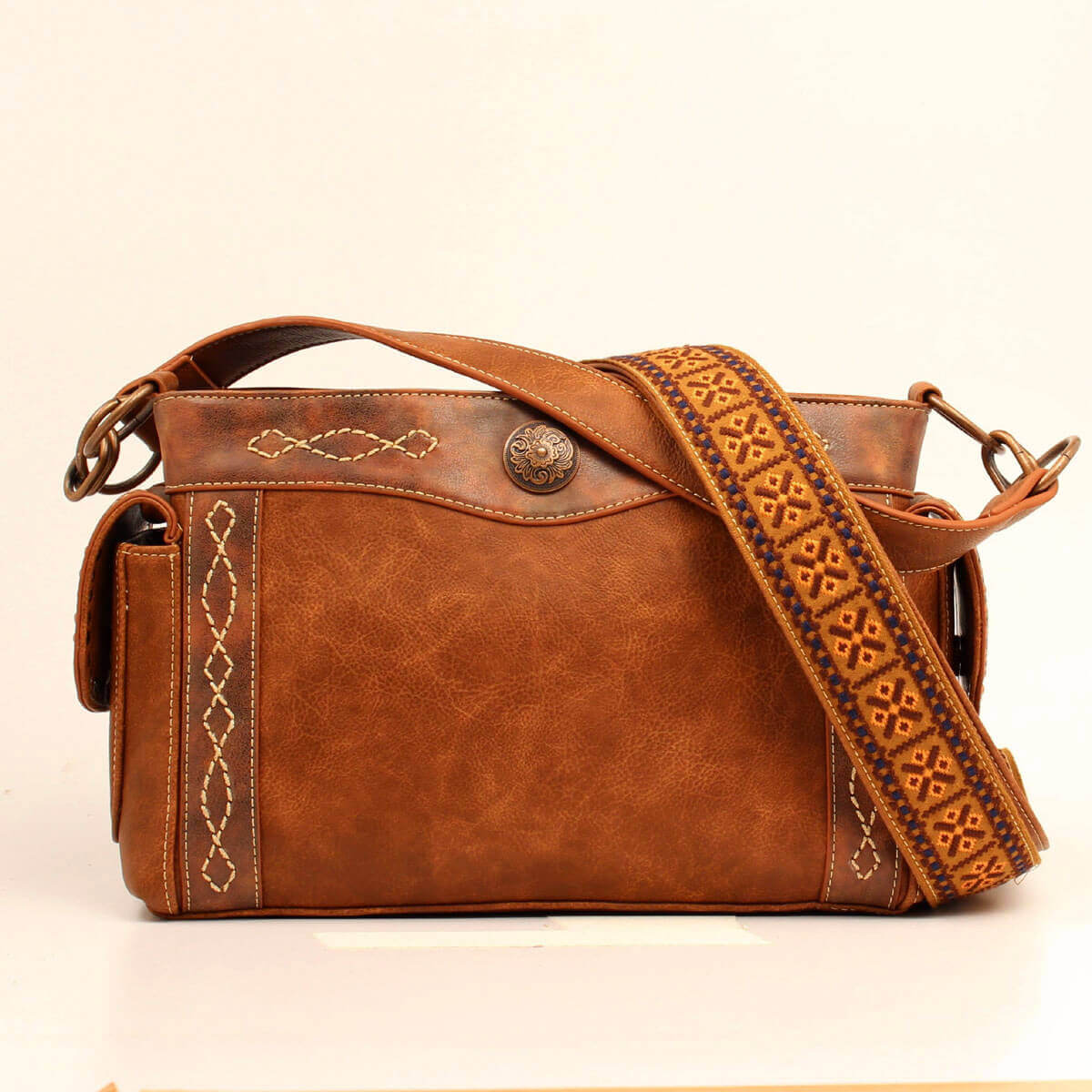 Ivy Western Conceal & Carry Satchel Handbag