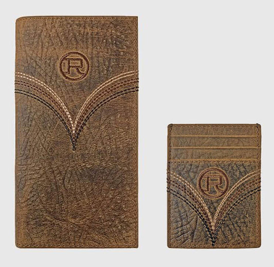 Roper Leather Stitch Western Wallets
