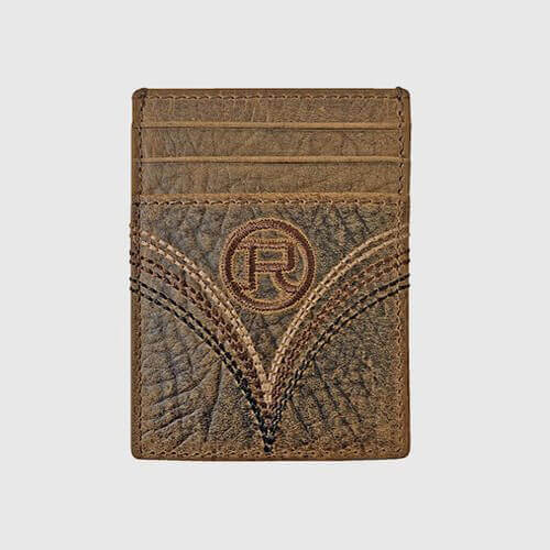 Roper Leather Stitch Western Wallets
