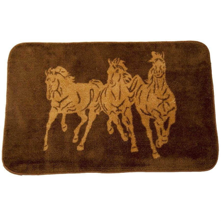 Running Horse Bath Rug