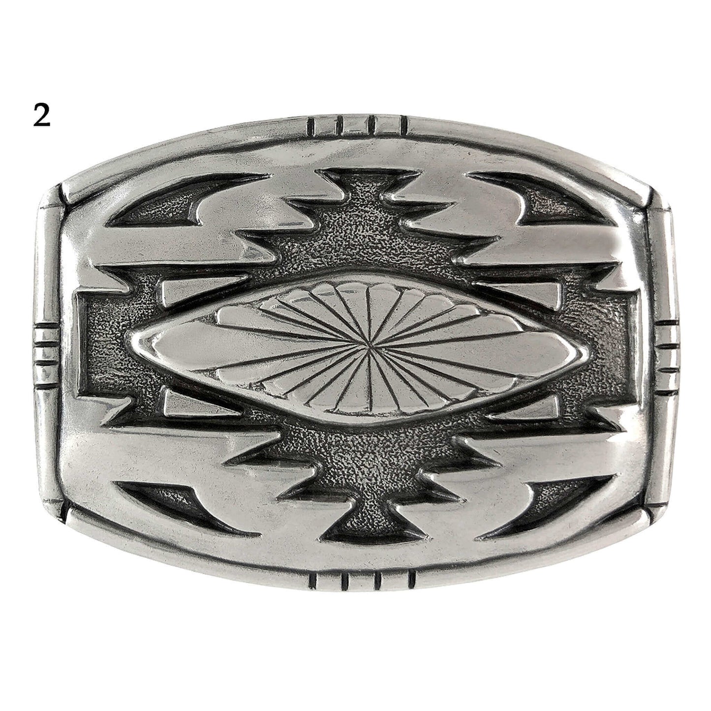 Southwestern Style Silver Belt Buckles featuring a unique design and sturdy craftsmanship for cowboy and cowgirl attire.