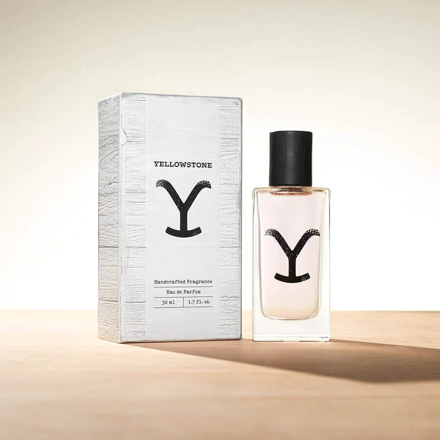 Inspired by Beth Dutton, the Yellowstone eau de parfum is for the knowing woman who "has a plan for everything", is "nobody's baby", stays a little "dirty" and is clear that "you are the trailer park" and she is"the tornado"! Notes of: Wild Huckleberry Fresh peach Peony petals, shooting star blooms and cottonwood. 1.7 oz.