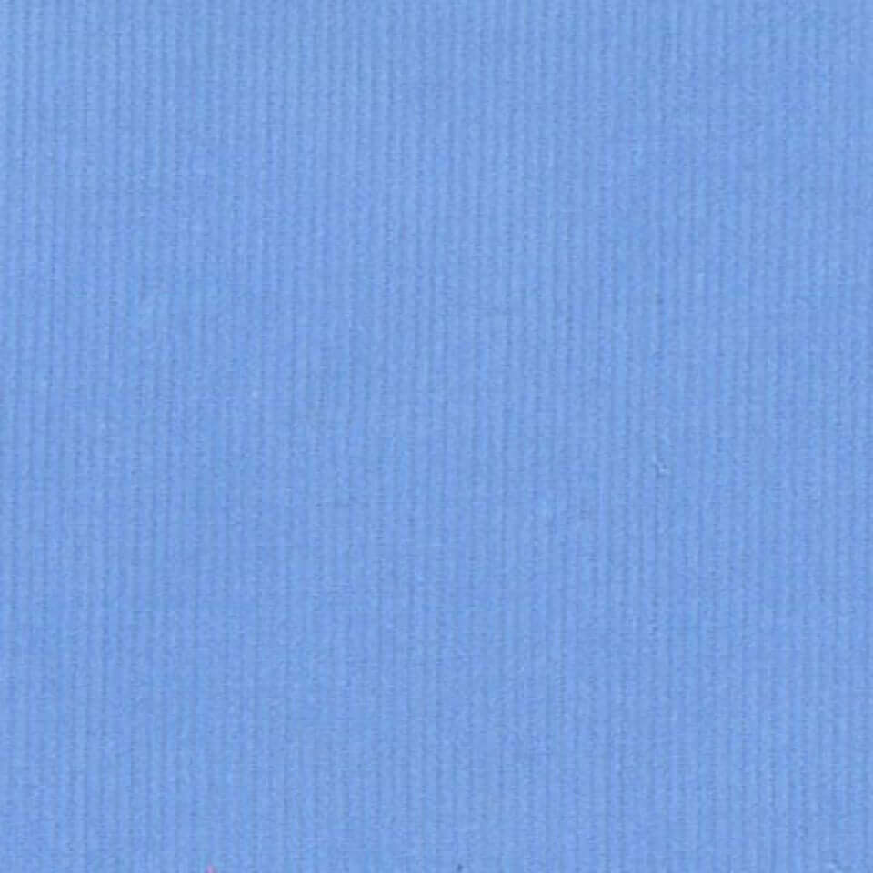 Solid light blue corduroy fabric texture, ideal for dresses and crafts.
