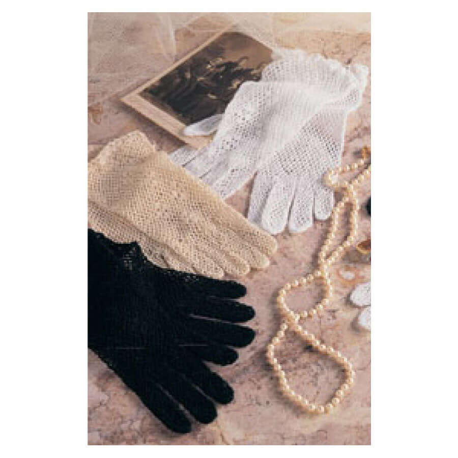lace handschuhe Fine Crochet Ladies Old West Victorian Lace Gloves White