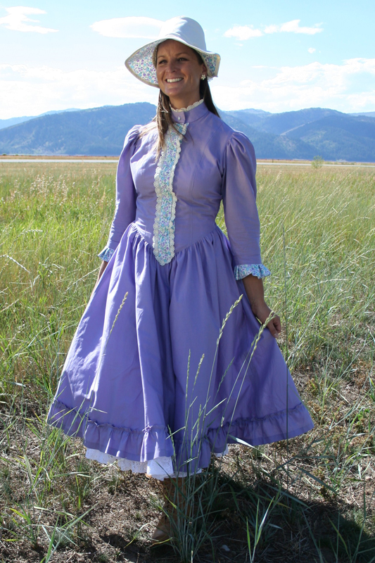 1800s Western Dress Cattle Kate