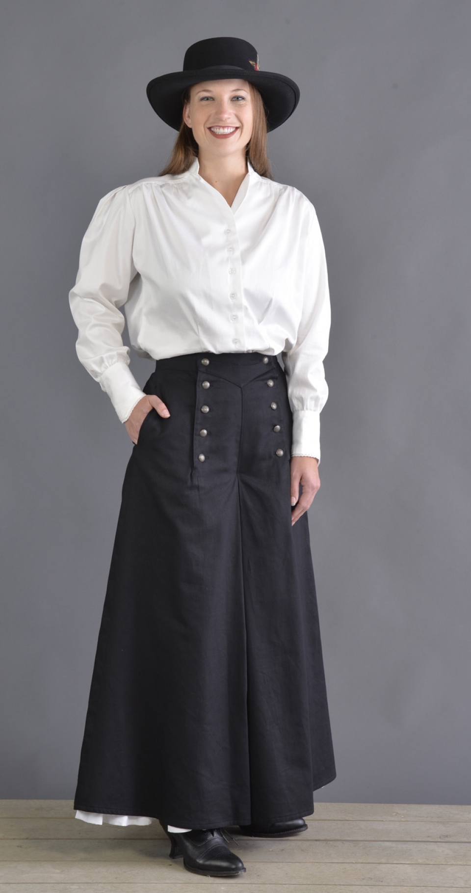 Riding Skirt 1800s Clothing Cattle Kate