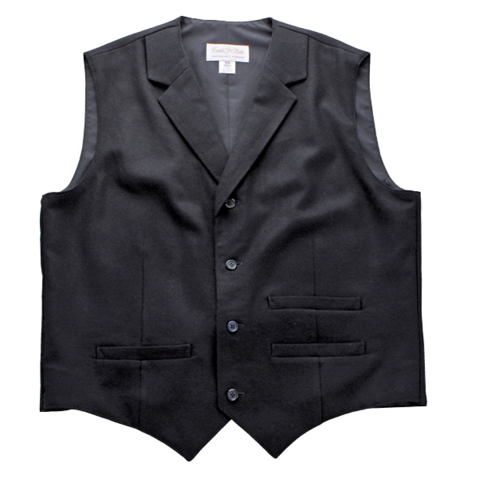 Wool Frontier Vest - Cattle Kate