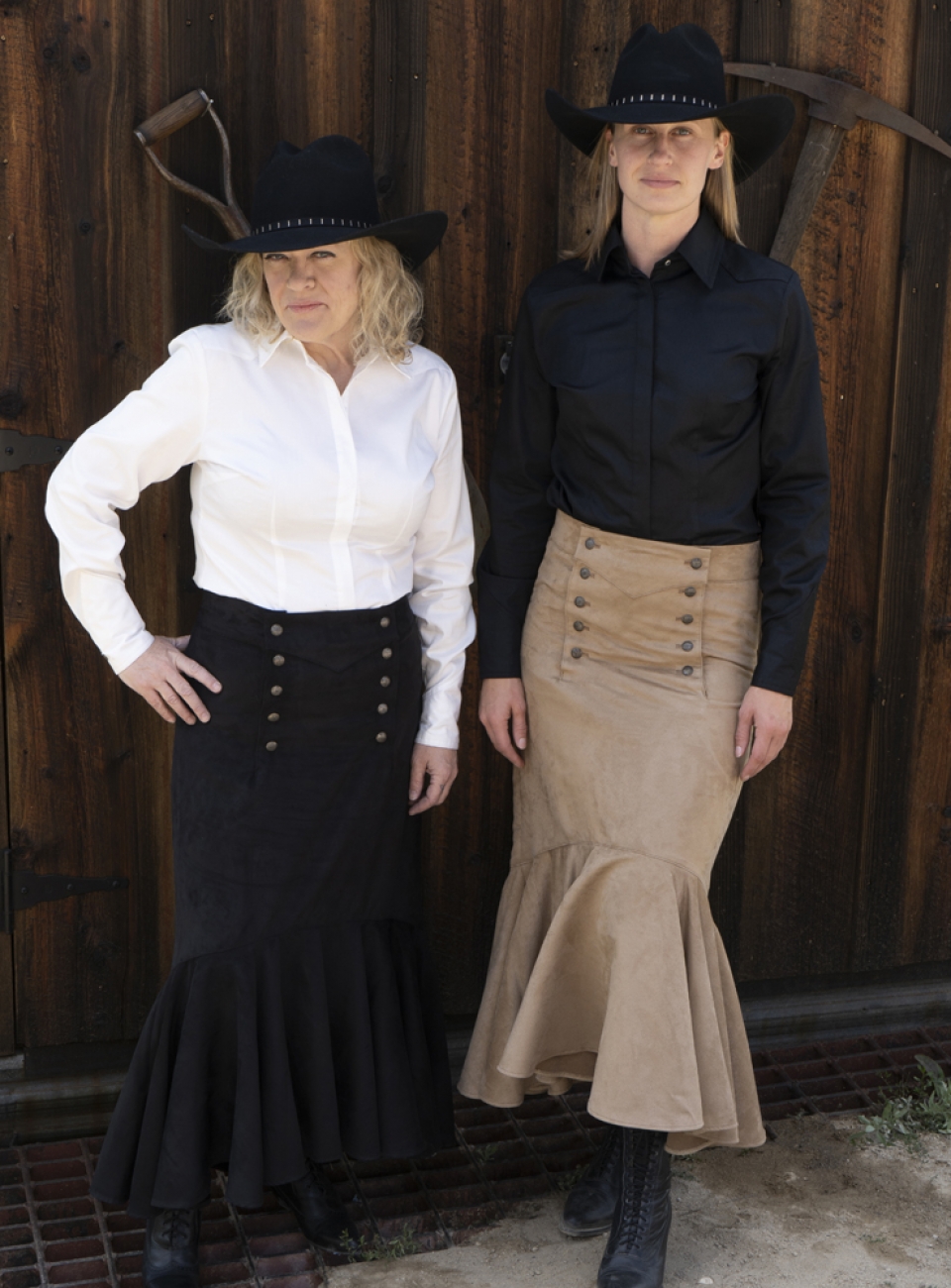 1800s Western Skirt Cattle Kate