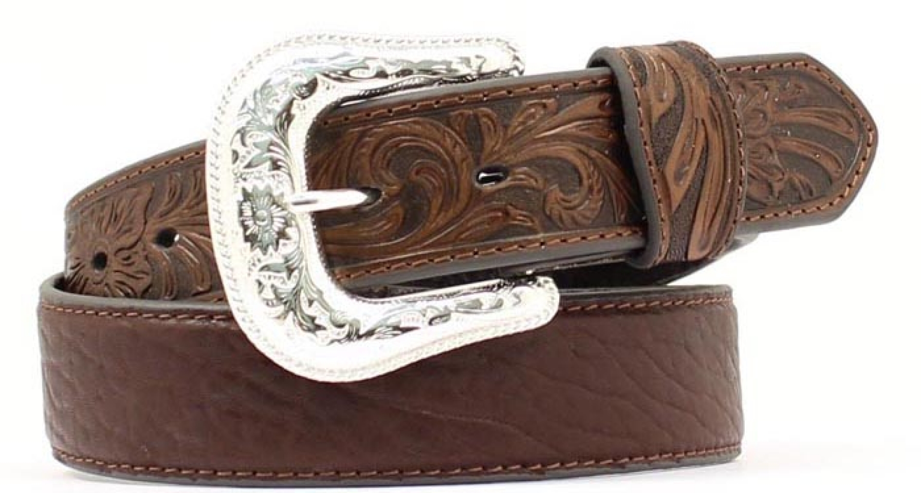 Simple Tooled Belt - Cattle Kate