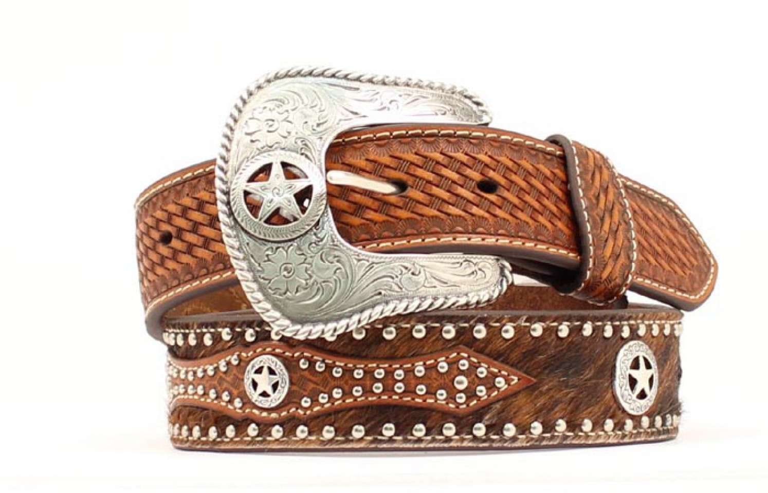 Texas Star Concho Belt - Cattle Kate