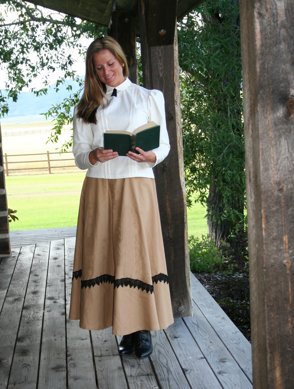 western wear skirt