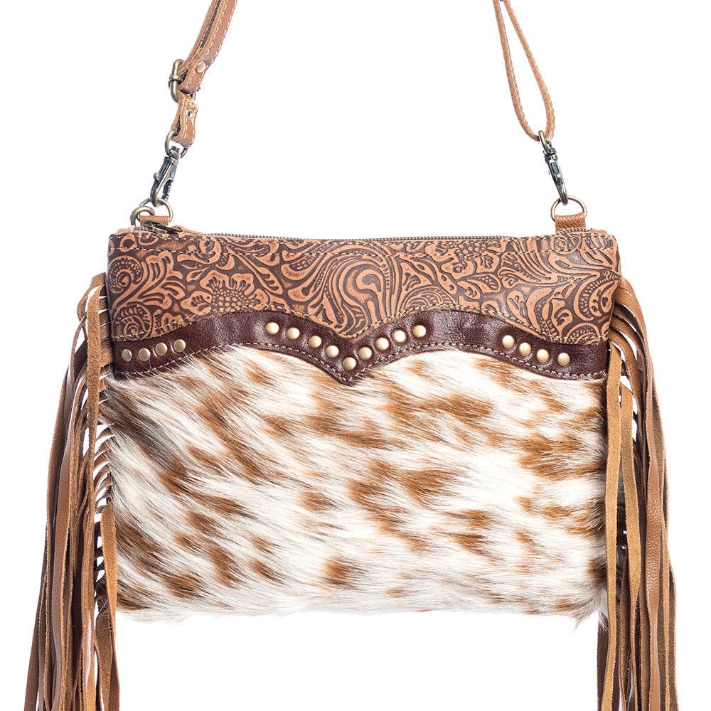Mescalaro Hill Leather & Hairon Hide Western Style Purse