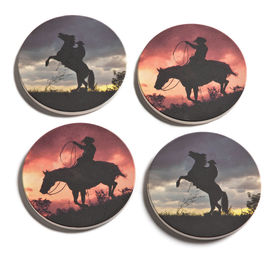 Cowboy Coaster Set