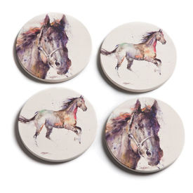 Horse Coaster Set