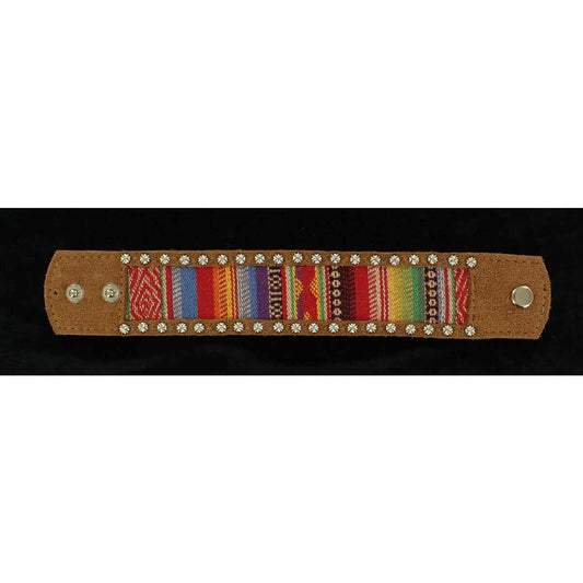 Multi Color Fabric Bracelet