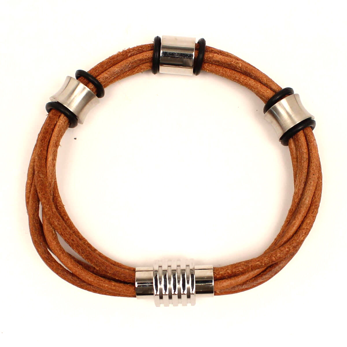 Tan 4 Strand Bracelet