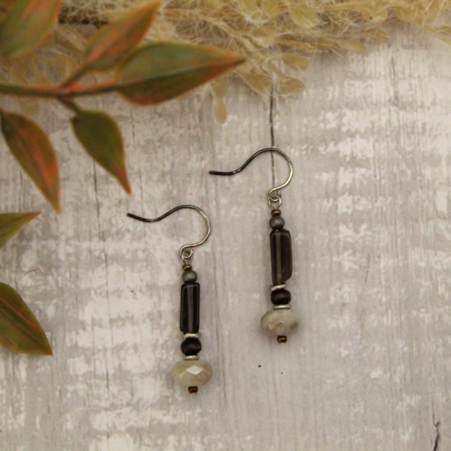 Ancient Agate Earrings