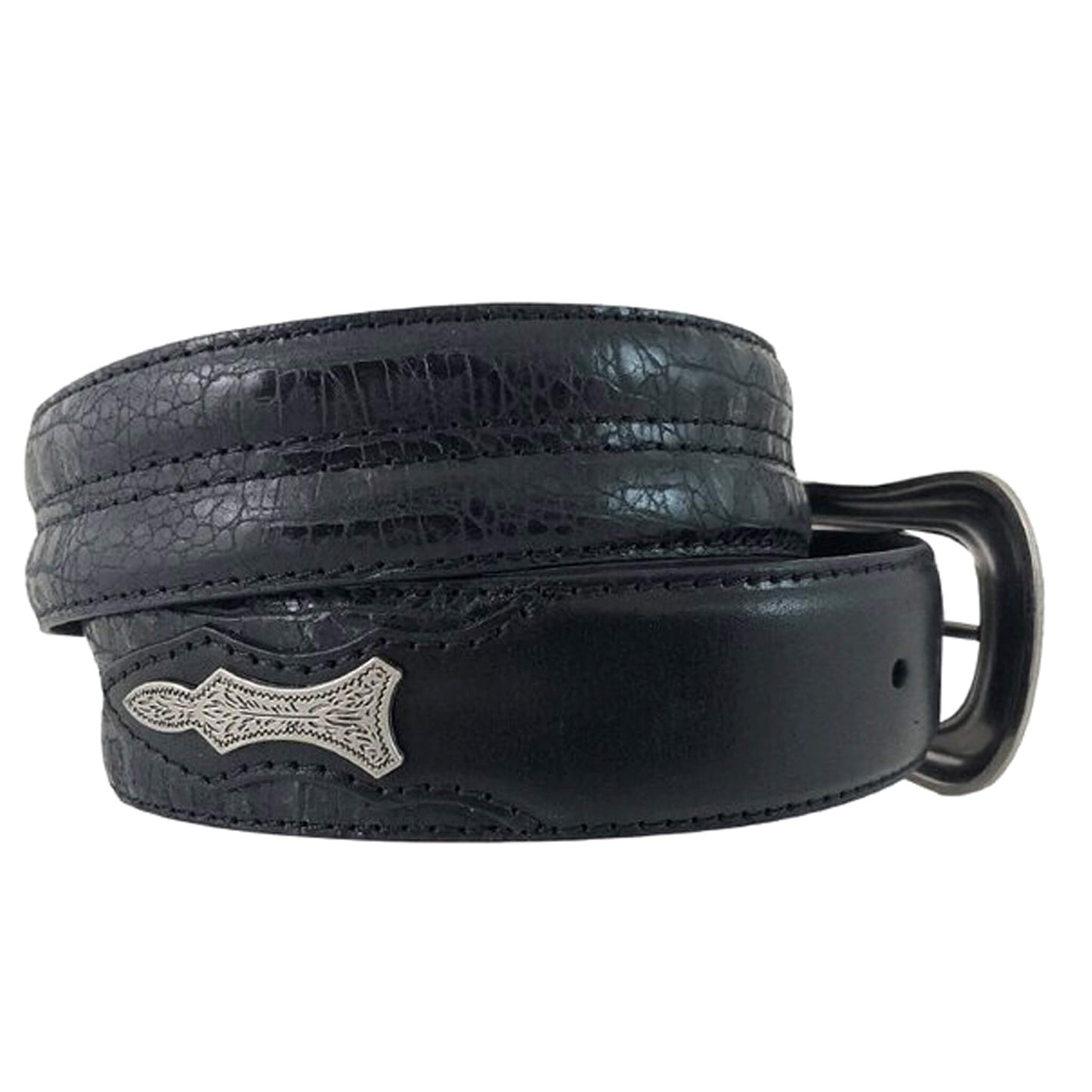 Bambino Western Leather Black Belt