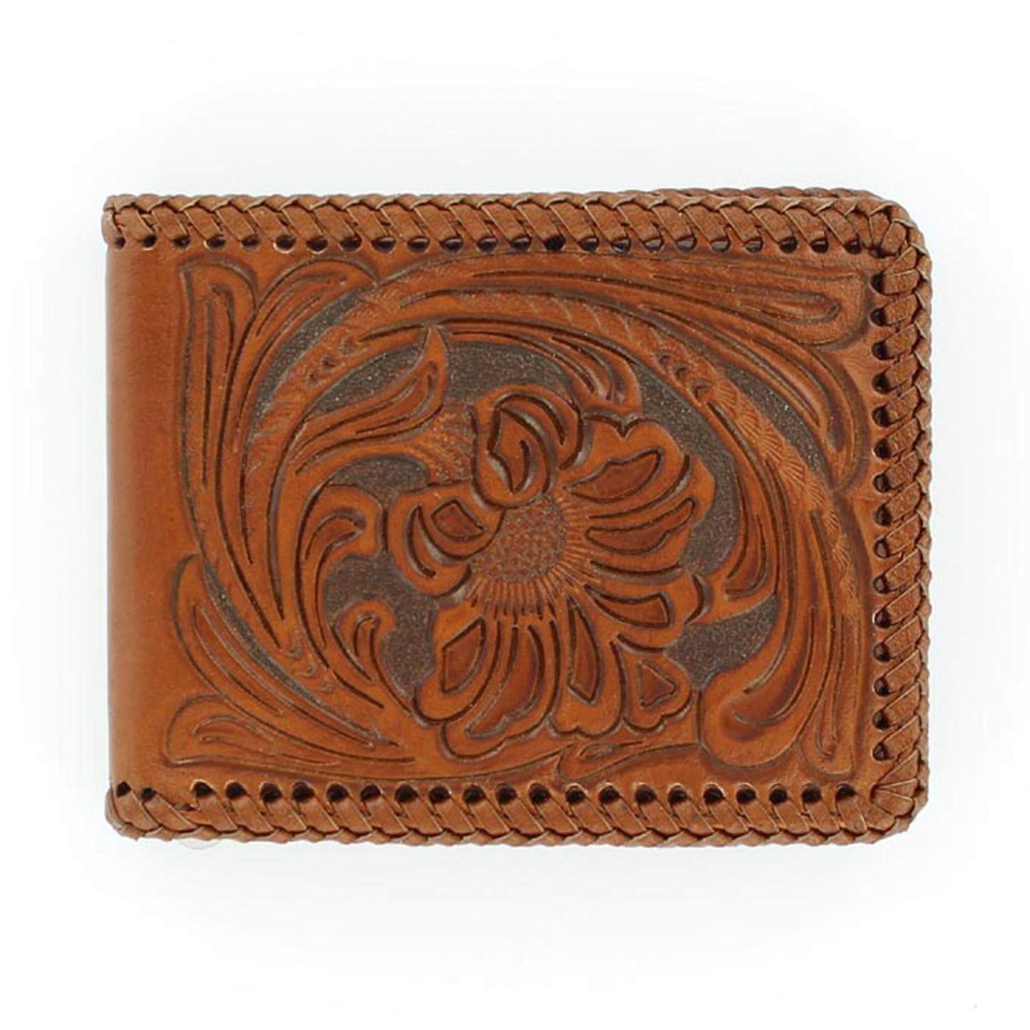 Bi-Fold Wallet- Tooled Whipstitch