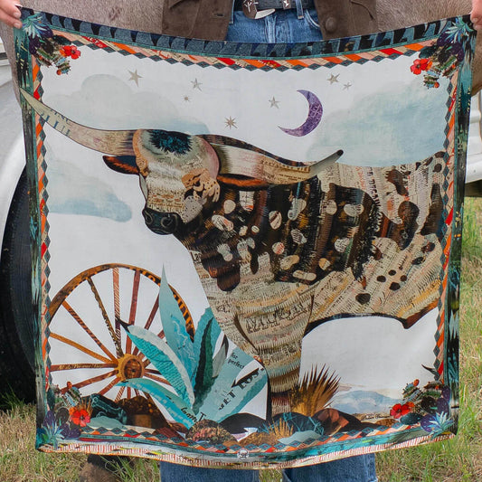 Broken Spoke Western Silk Wild Rag