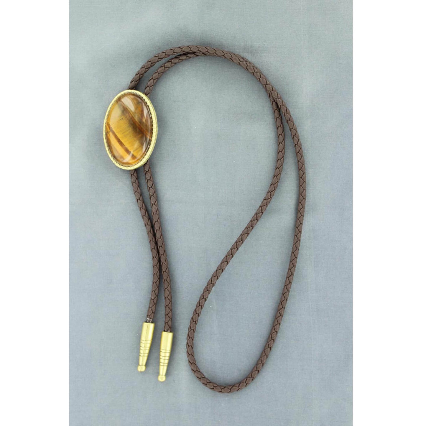 The simple bolo tie can really dress up your outfit and make a statement of true western class. 36" Long