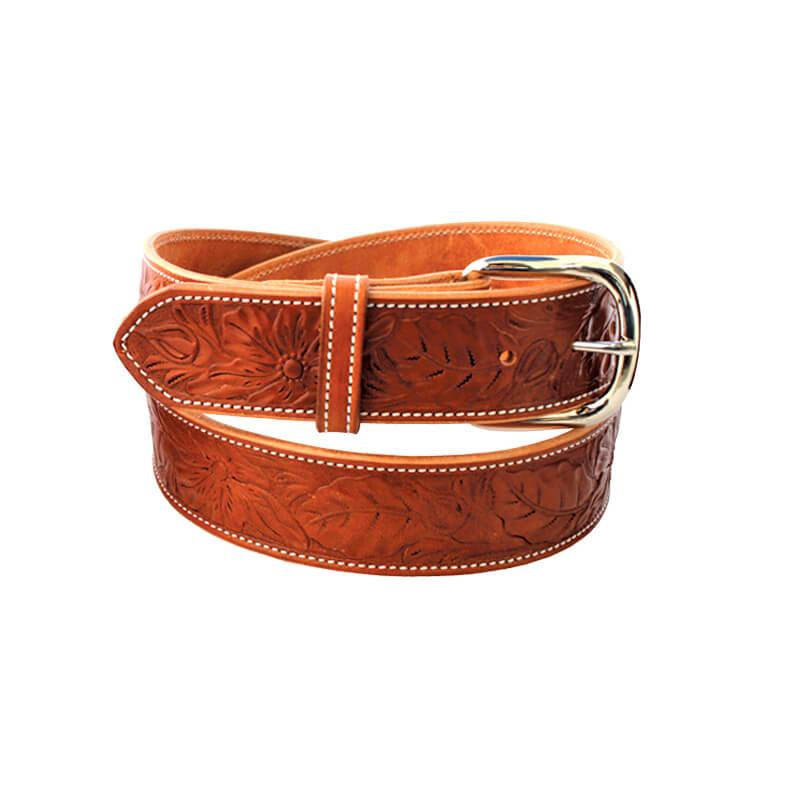 Handmade belts made from the highest quality leather and complement any outfit for a special occasion or every day. Men’s or ladies belt is 1-½” wide with a removable buckle. Made in USA.