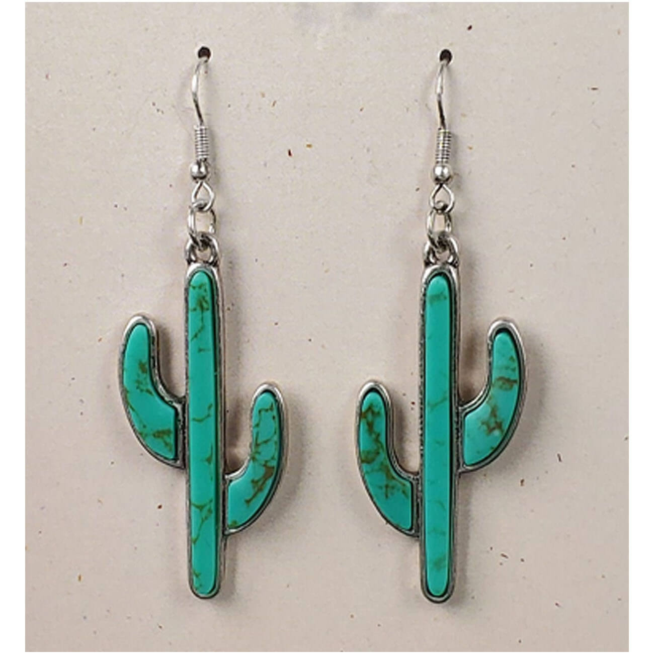 Cactus Turquoise Earrings