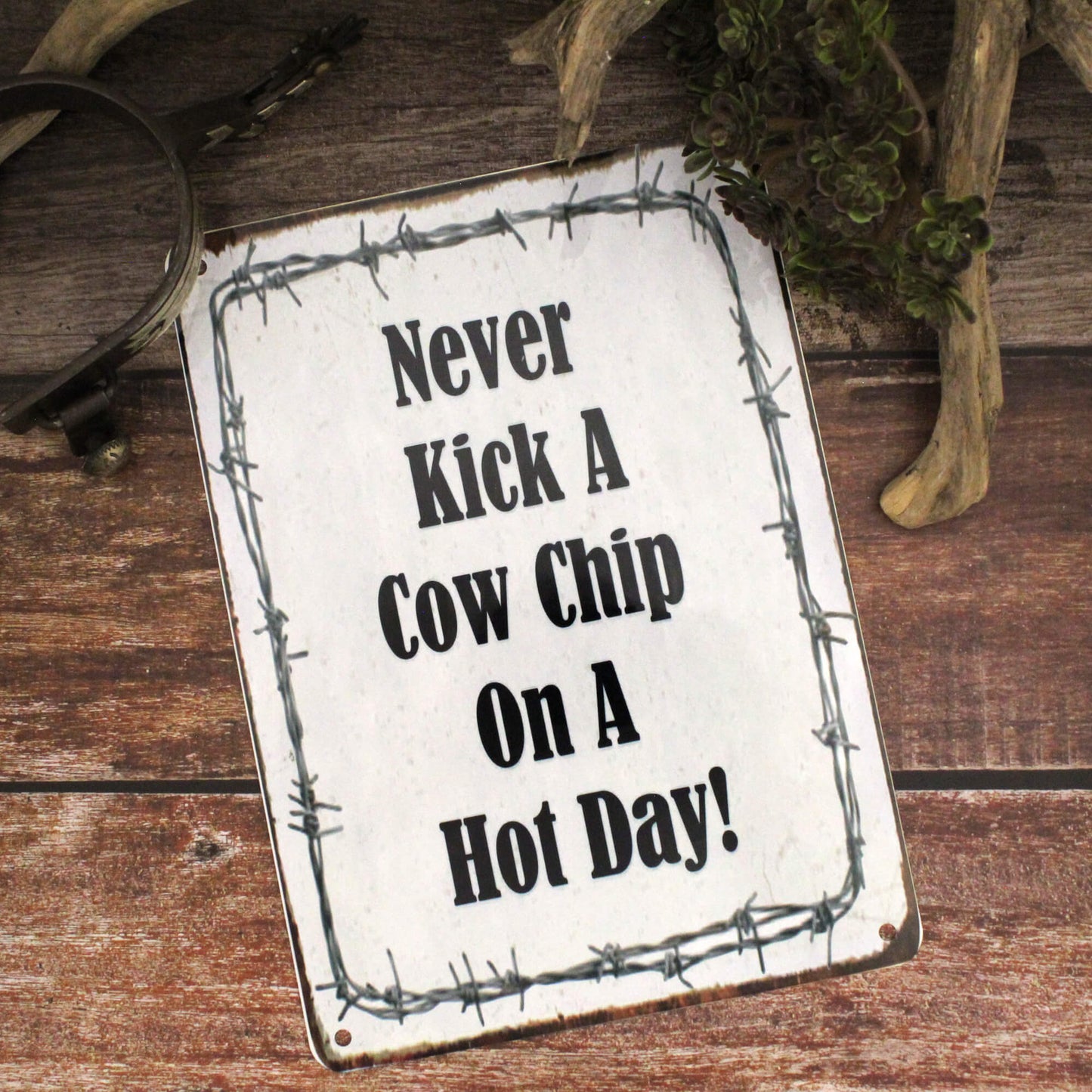 Cow Chip Sign