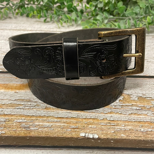 Cowgirl Black Boho Belt