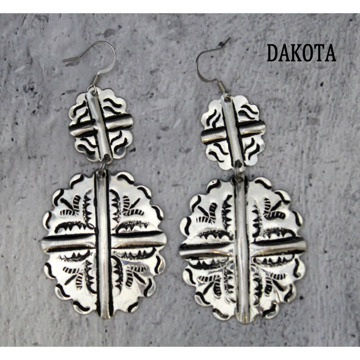 Cowgirl Rodeo Concho Earrings