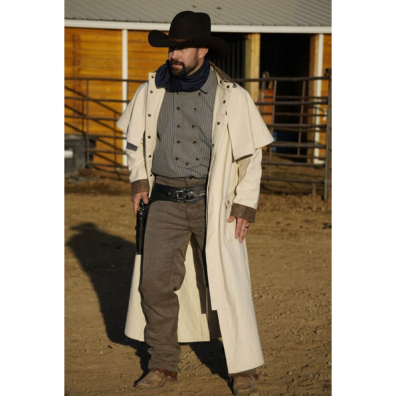 Cowboy duster coat for sale on sale