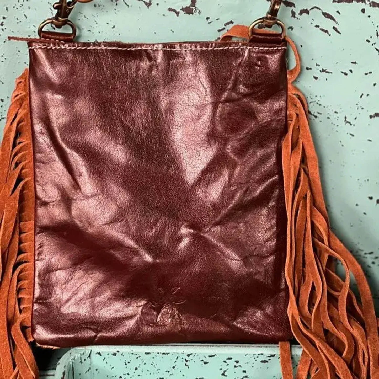 Dottie Cowhide Crossbody Purse