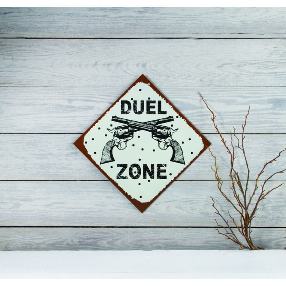 Duel Zone Sign