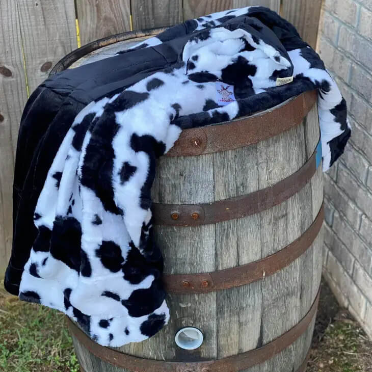 Cowprint Blanket