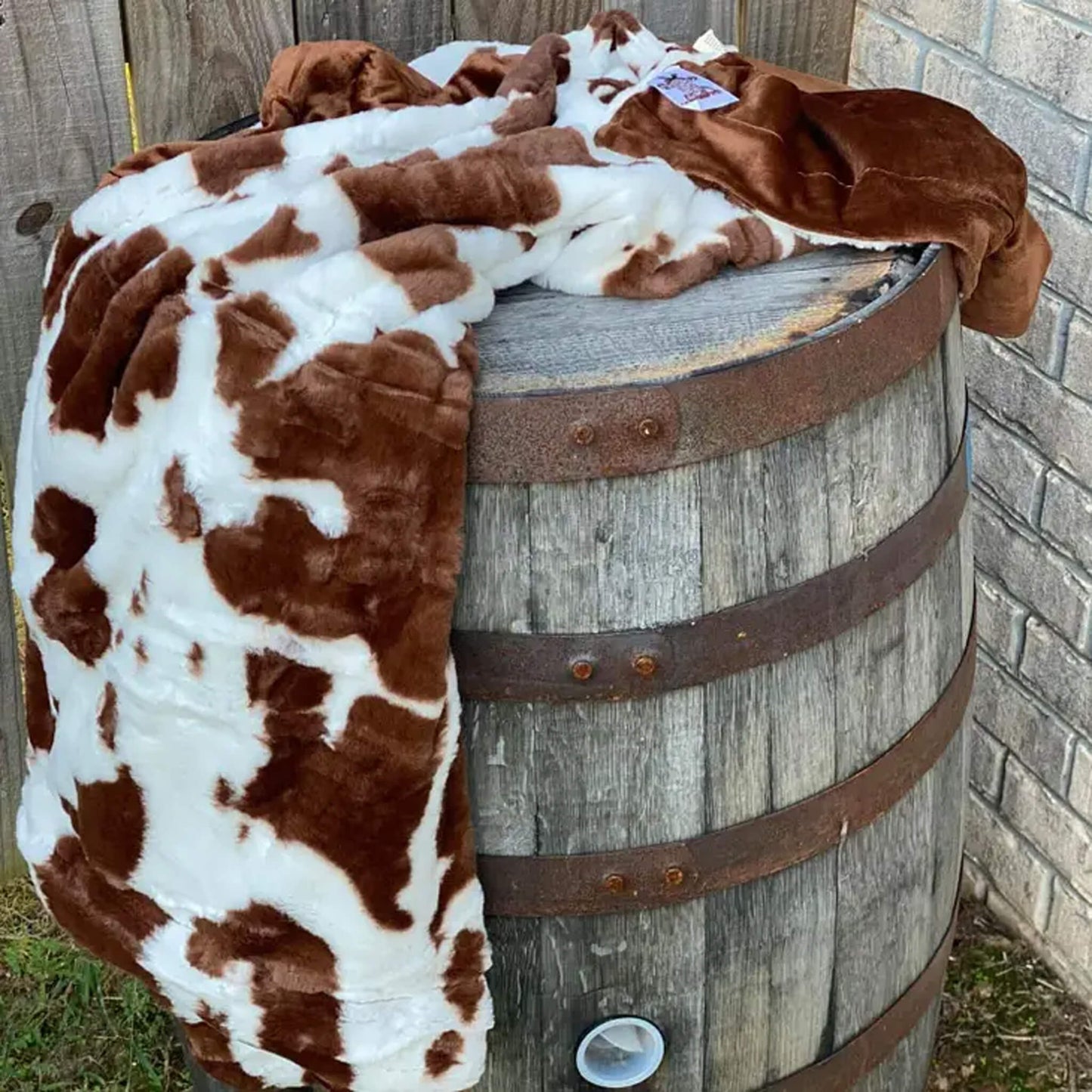 Cowprint Blanket