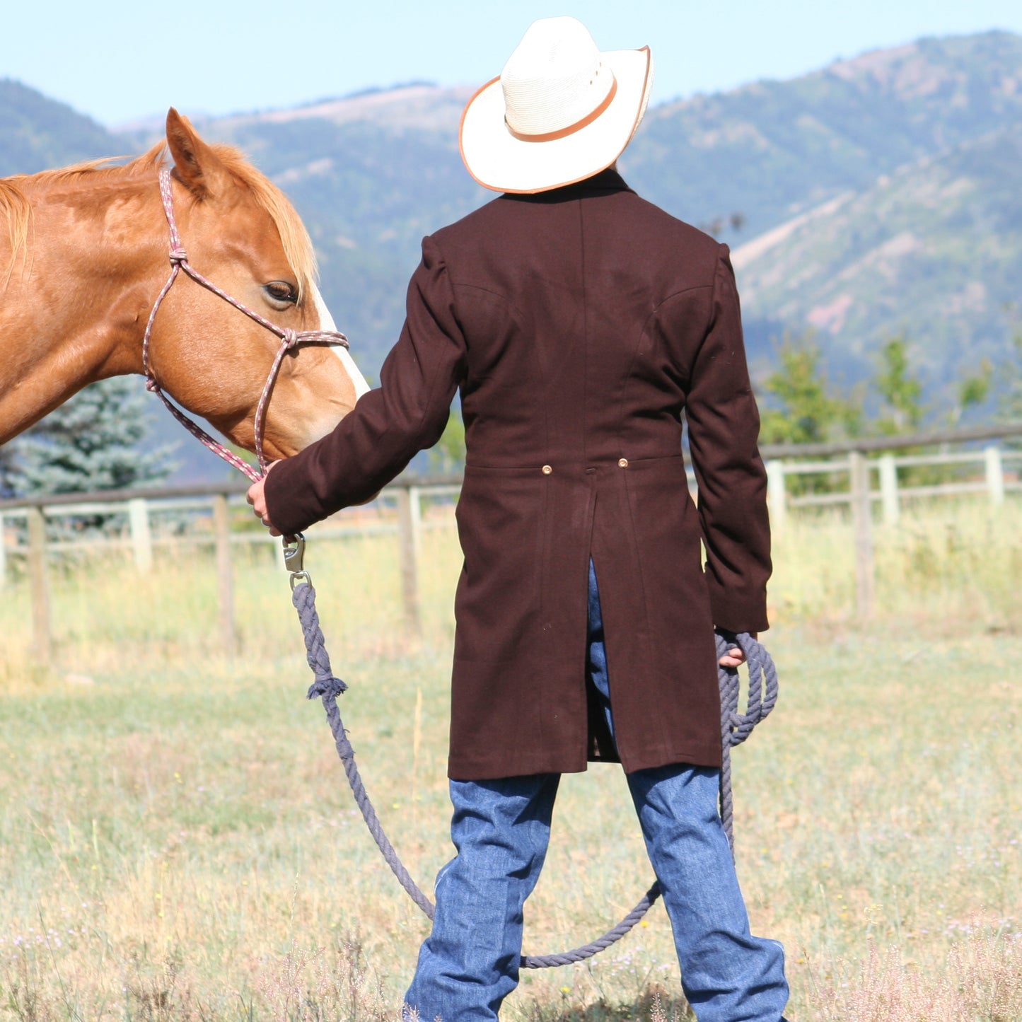 Men's Wool Frock Coat