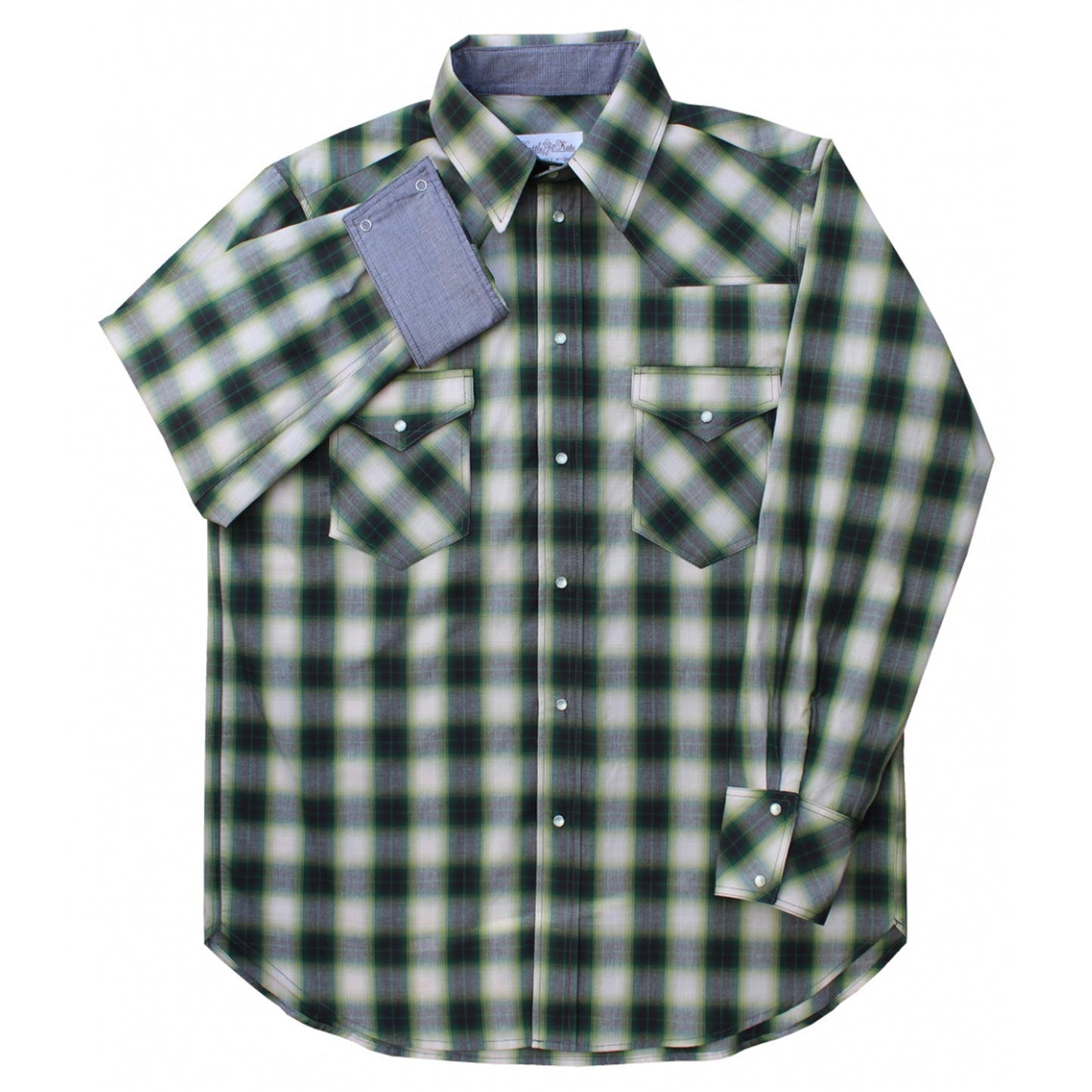 Plaid Western Snap Shirt