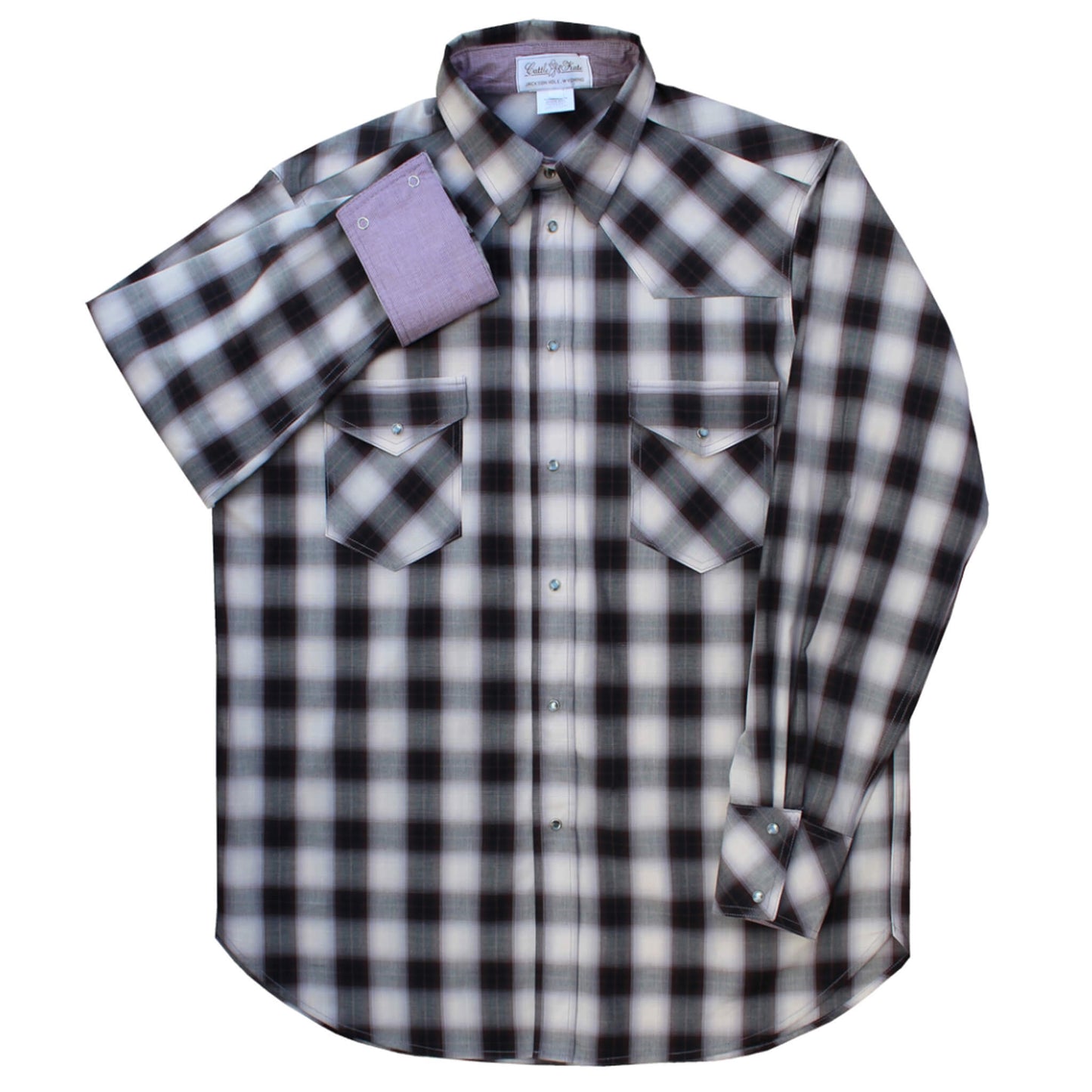 Plaid Western Snap Shirt