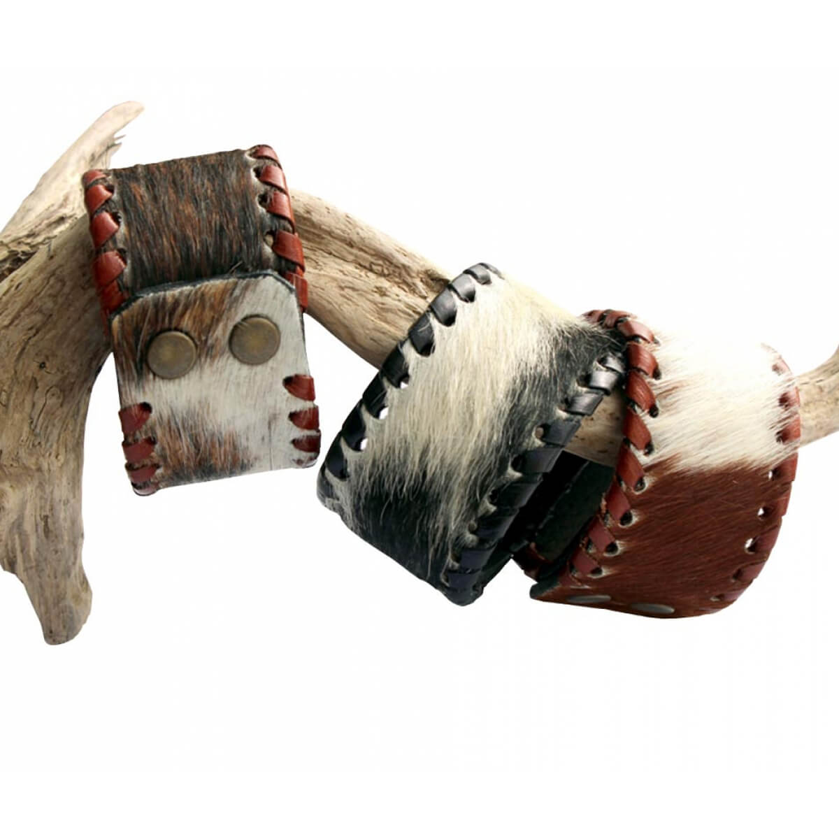 Cowhide Cuff Bracelet